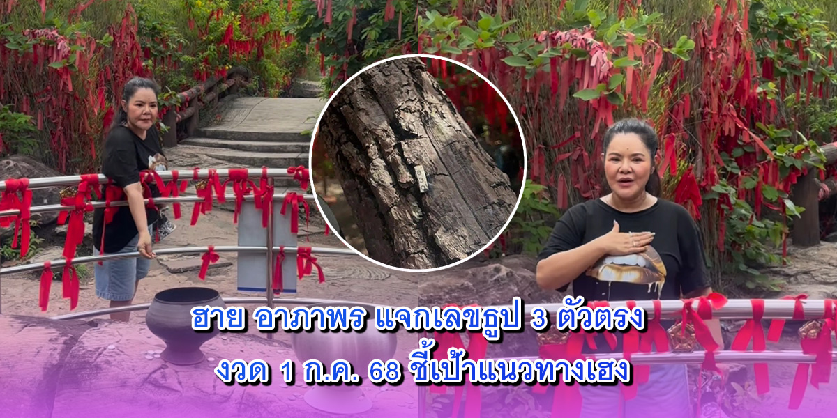 ฮาย อาภาพร แจกเลขธูป ฮาย อาภาพร แจกเลขธูป