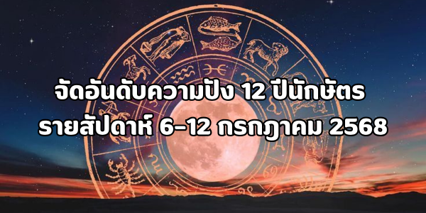 จัดอันดับความปัง 12 ปีนักษัตร